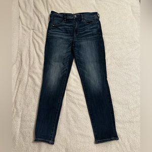 Like New American Eagle Hi-rise Jegging size 12 short